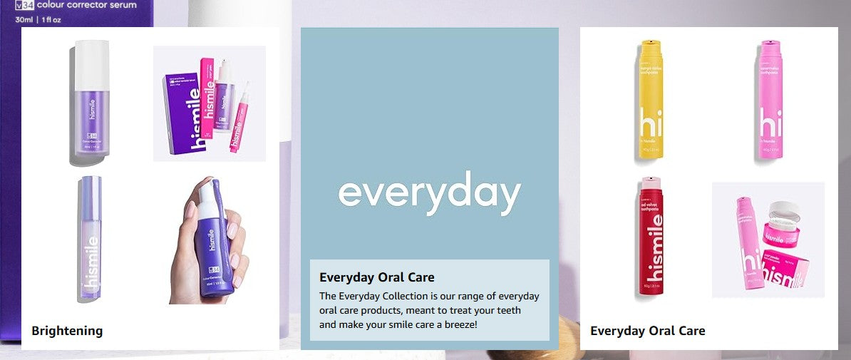 Hismile V34 Colour Corrector — Purple Whitening Toothpaste for a Brighter Smile